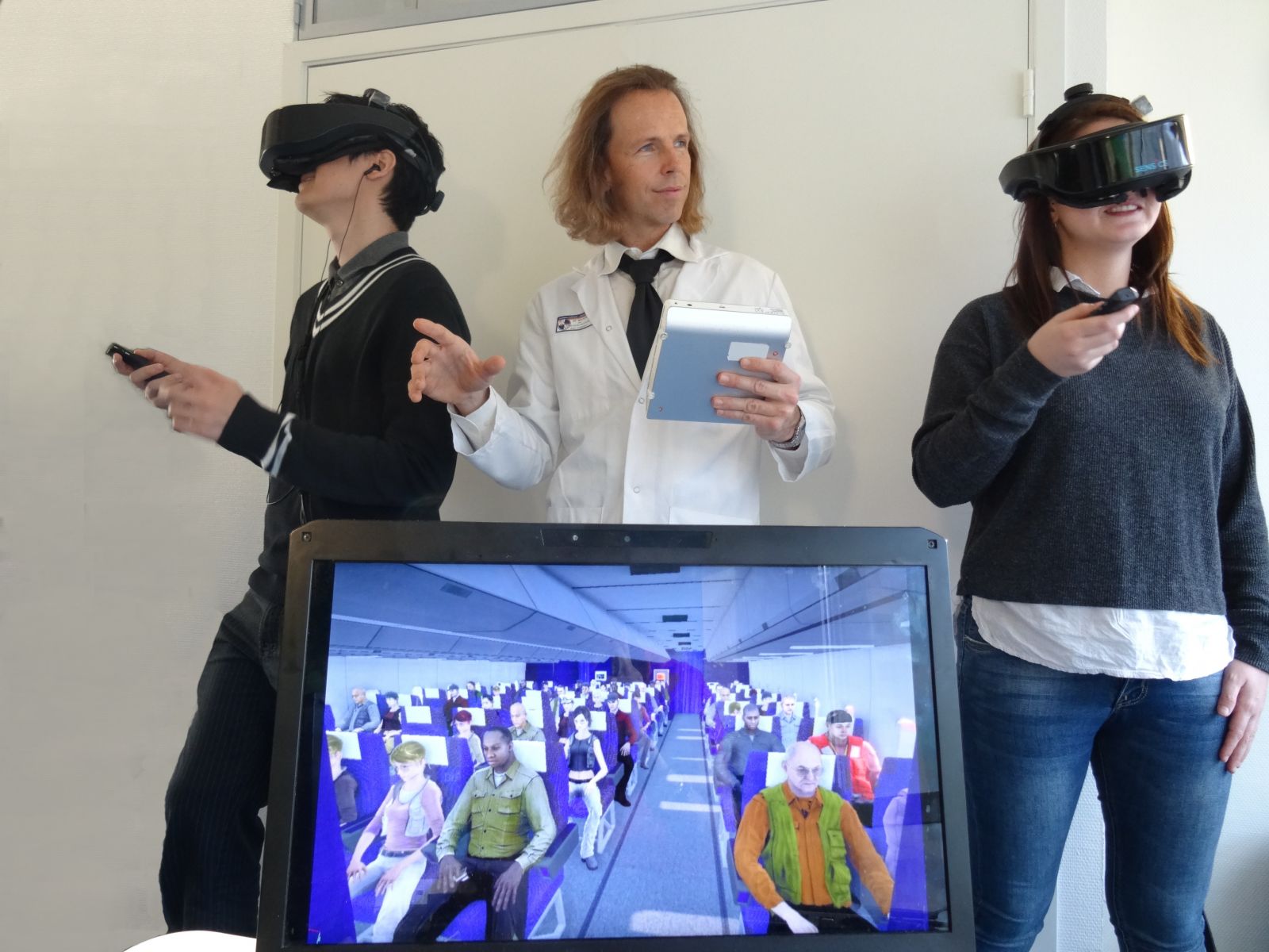 séance de réalité virtuelle photo réalité virtuelle