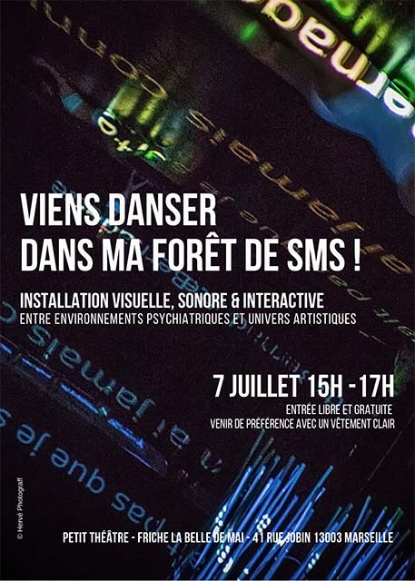 Illustration de l'événement Viens danser dans ma forêt de sms! qui aura lieu le 7 juillet