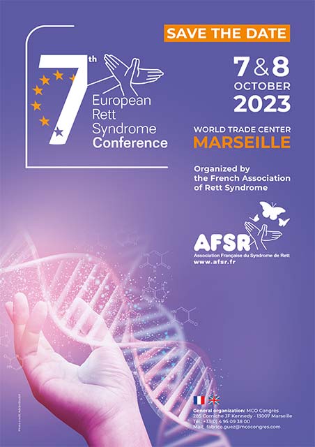 Affiche du 7ème Congrès Européen du Syndrome de Rett