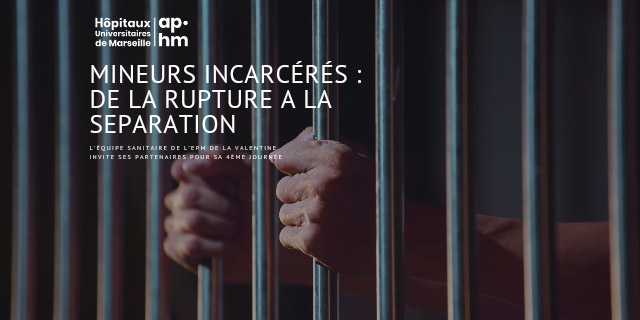Illustration du colloque - mineurs incarcérés : de la rupture a la séparatione