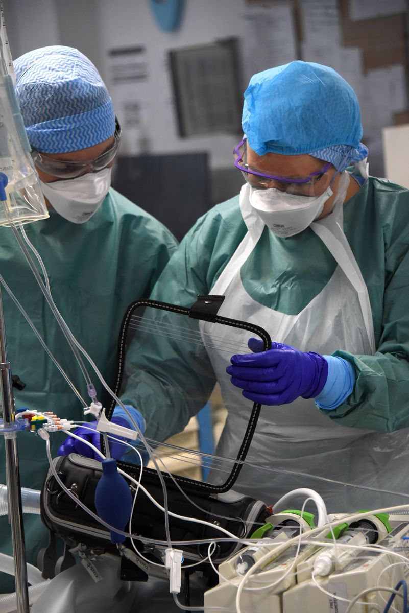 Hôpital de la Conception, Réanimation Covid-19