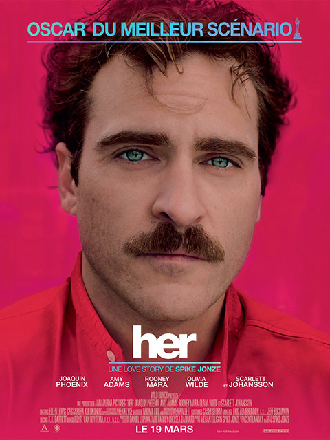 Affiche du film Her illustrant le cinéthique organisé par l'AP-HM