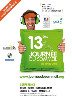 Affiche 13ème journée du sommeil
