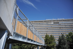 Parking de l'Hôpital Nord - Passerelle