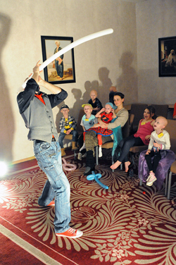 Animations organisées pour les enfants (Marseille, mars 2013)