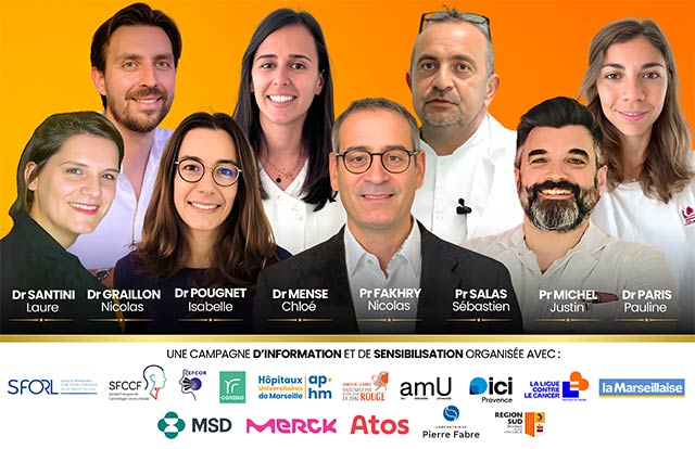 Illustration de la conférence sur le cancer ORL Marseille 2025
