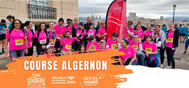 Course Algernon : L’IRFSS et l’AVI sourire unissent leurs forces