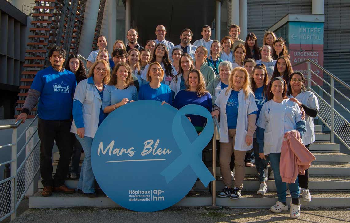 Mars Bleu 2026 : l'AP-HM mobilisée