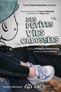 Waffiche du film Des petites vies cabossées de Philippine Hattemberg
