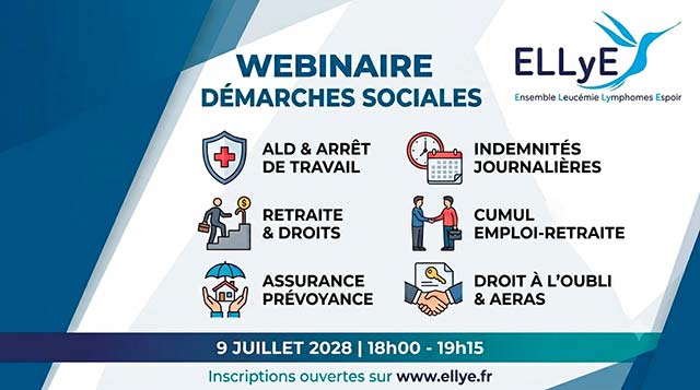 webinaire ELLyE - webinaire d'information et d'échanges dédié aux démarches sociales.