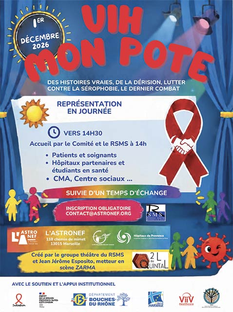 VIH Mon Pote Représentation en journée