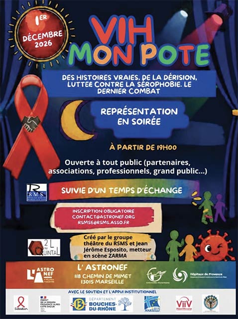VIH Mon Pote Représentation en journée