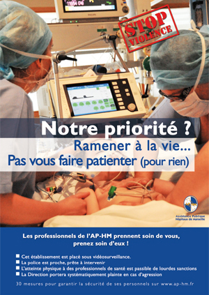 Affiche Stop violence 4/4