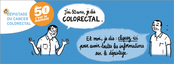 image illustrant le dépistage du cancer colorectal