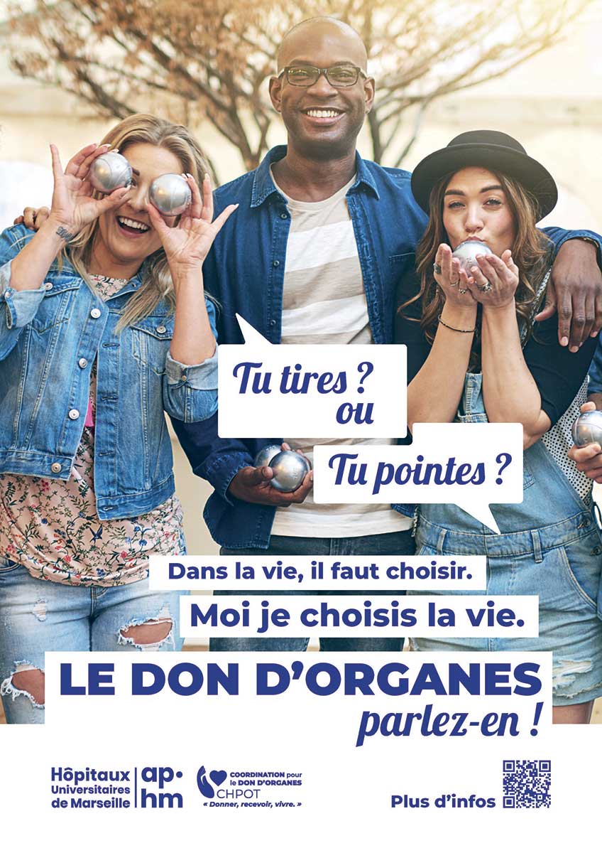 Moi, je choisis la vie : Le don d’organes parlez-en !