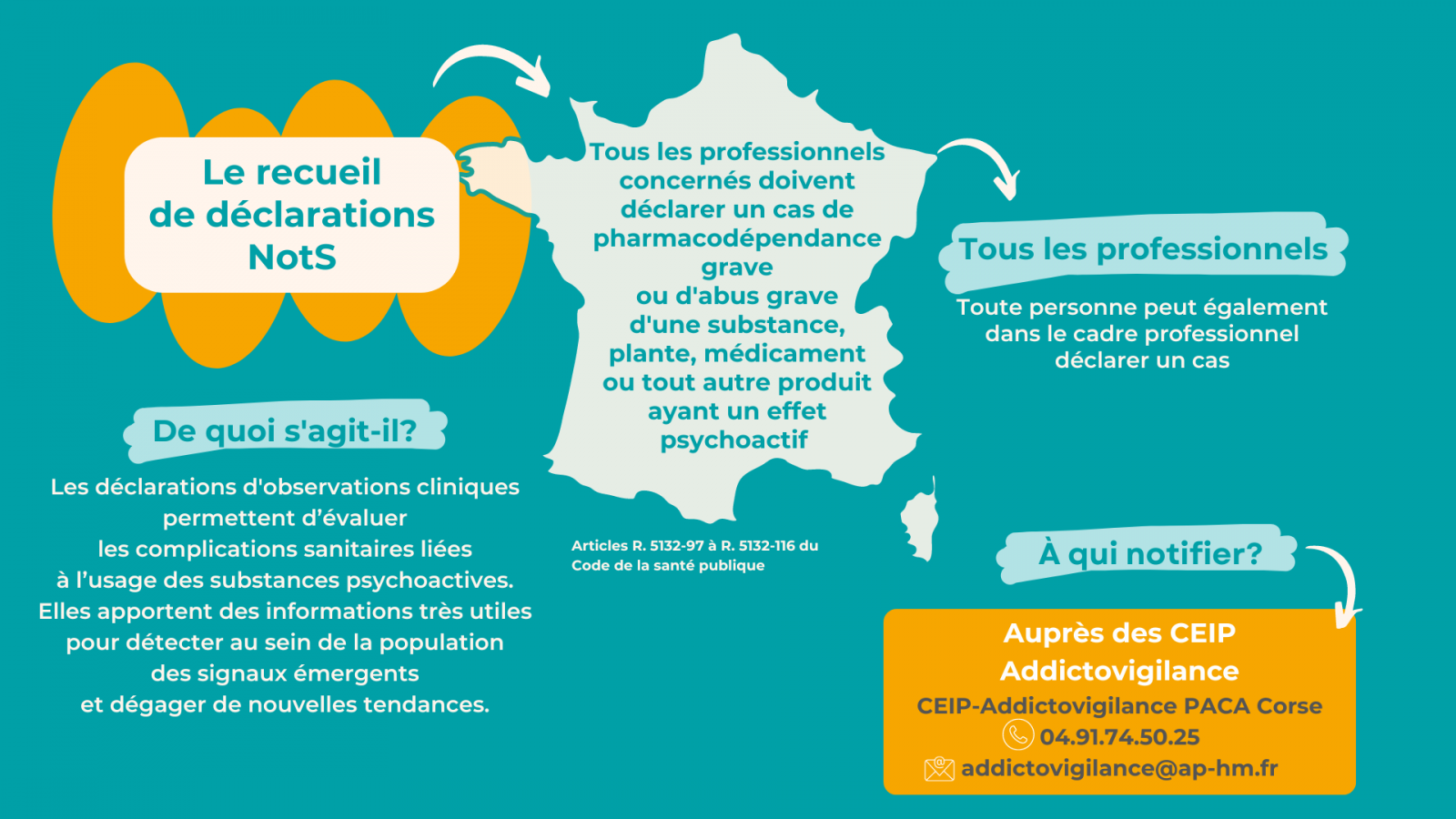 Visuel du recueil de Nots expliquand de quoi il s'agit : les professionnels peuvent déclarer mais également toute personne dans un cadre professionnel.