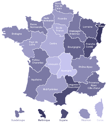 Carte de France