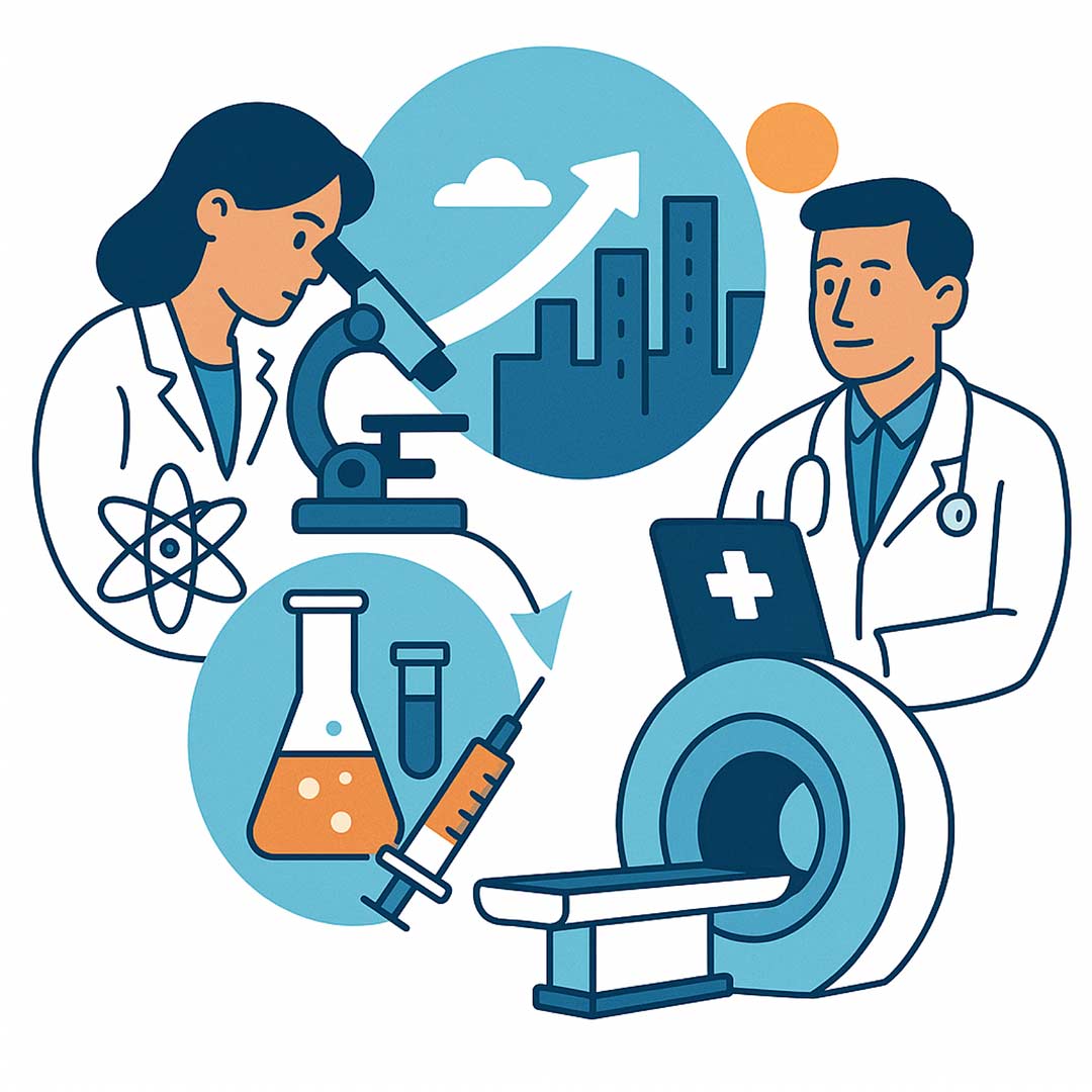 La recherche en médecine nucléaire