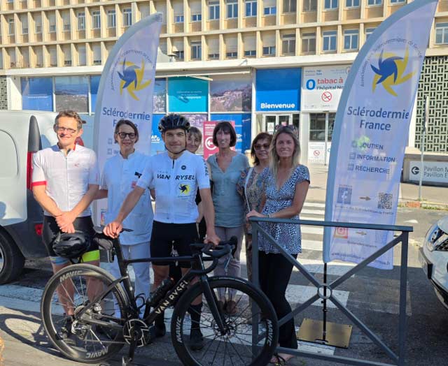 1200 km à vélo pour sensibiliser à la sclérodermie