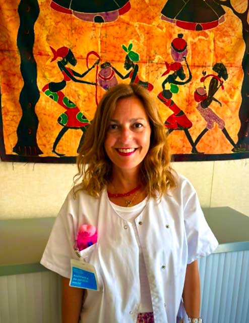 Sophie Bon assistante sociale service de neuropédiatrie hôpital de la Timone Enfants.