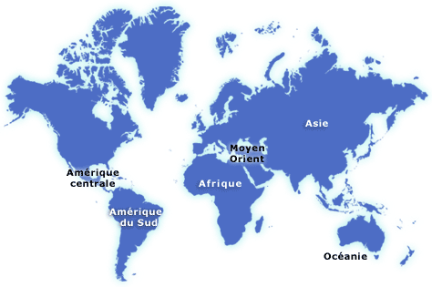 carte du monde