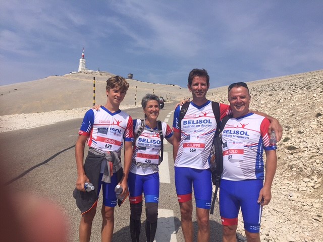 Arrivée au Mont Ventoux