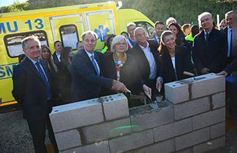 Pose de la première pierre du SAMU Zonal et inauguration du Centre d’Essais Précoces en Cancérologie de Marseille -CLIP2