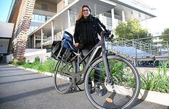 Itinéraires de vélotafeurs et vélotafeuses : Marion