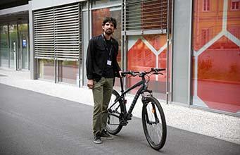 Itinéraires de vélotafeurs et vélotafeuses : Valentin