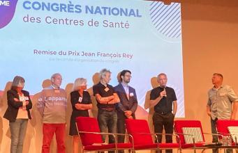 Congrès National des centres de santé: l’AP-HM reçoit le prix Jean-François REY