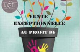 Vente au profit de l’association Pour le fil d’Ariane
