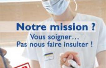 Stop violence - Les professionnels de l’AP-HM prennent soin de vous… prenez soin d’eux !