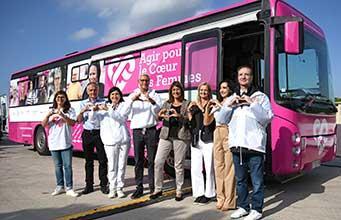 Le bus du cœur fait escale à Marseille