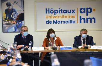 Michèle RUBIROLA, nouvelle présidente du Conseil de Surveillance des Hôpitaux Universitaires de Marseille