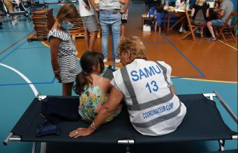 Feu de Martigues : les Hôpitaux Universitaires de Marseille au secours de la population