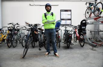 Itinéraires de vélotafeurs et vélotafeuses : Hadrien