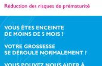 Aidez-nous à réduire les risques de prématurité 