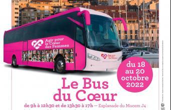 Le Bus du coeur Marseille agit pour le Coeur desMarseillaises