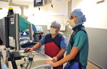 La thrombectomie pharmaco-mécanique,  une technique innovante développée à l’Hôpital Nord