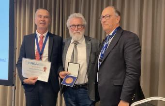 Remise du Prix Rolf Gaillard au Pr BRUE lors du dernier Congrès de l'ENEA