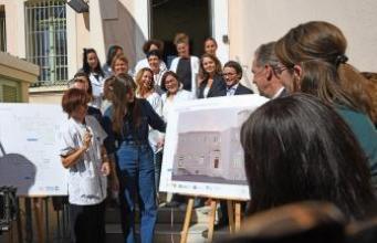 Violences faites aux femmes :  visite des futurs locaux de La Maison des femmes Marseille Provence