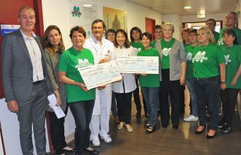 L’Association Vaincre La Mucoviscidose soutient les équipes de l’hôpital Nord